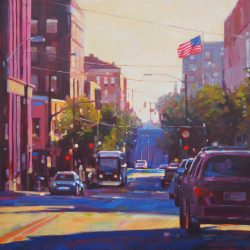 Evening-Glow-on-5th-Street-30x30